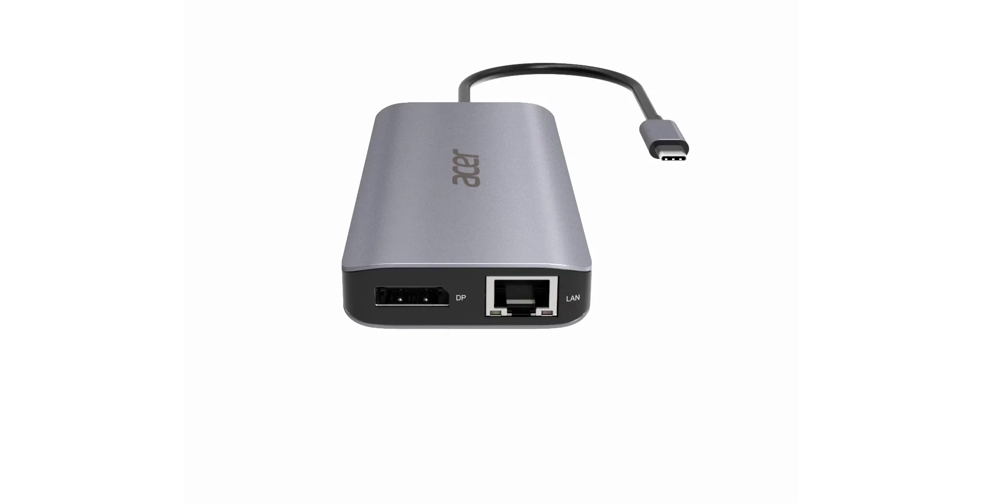 Acer 12-in-1 Type-C Dongle Kabelgebunden USB 3.2 Gen 1 (3.1 Gen 1) Type-C Silber – Bild 4