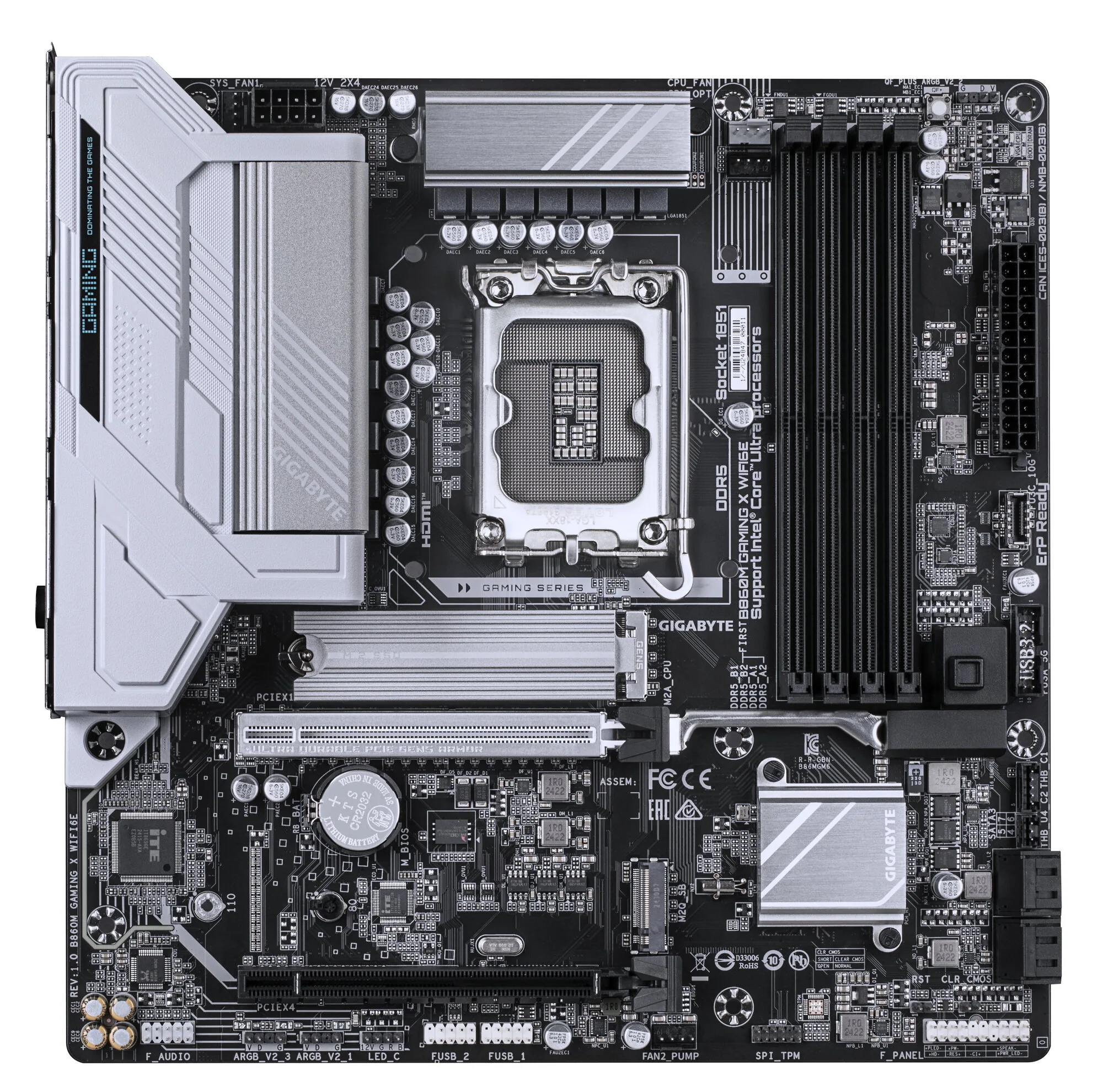 GIGABYTE B860M GAMING X WIFI6E Mainboard – Bild 2