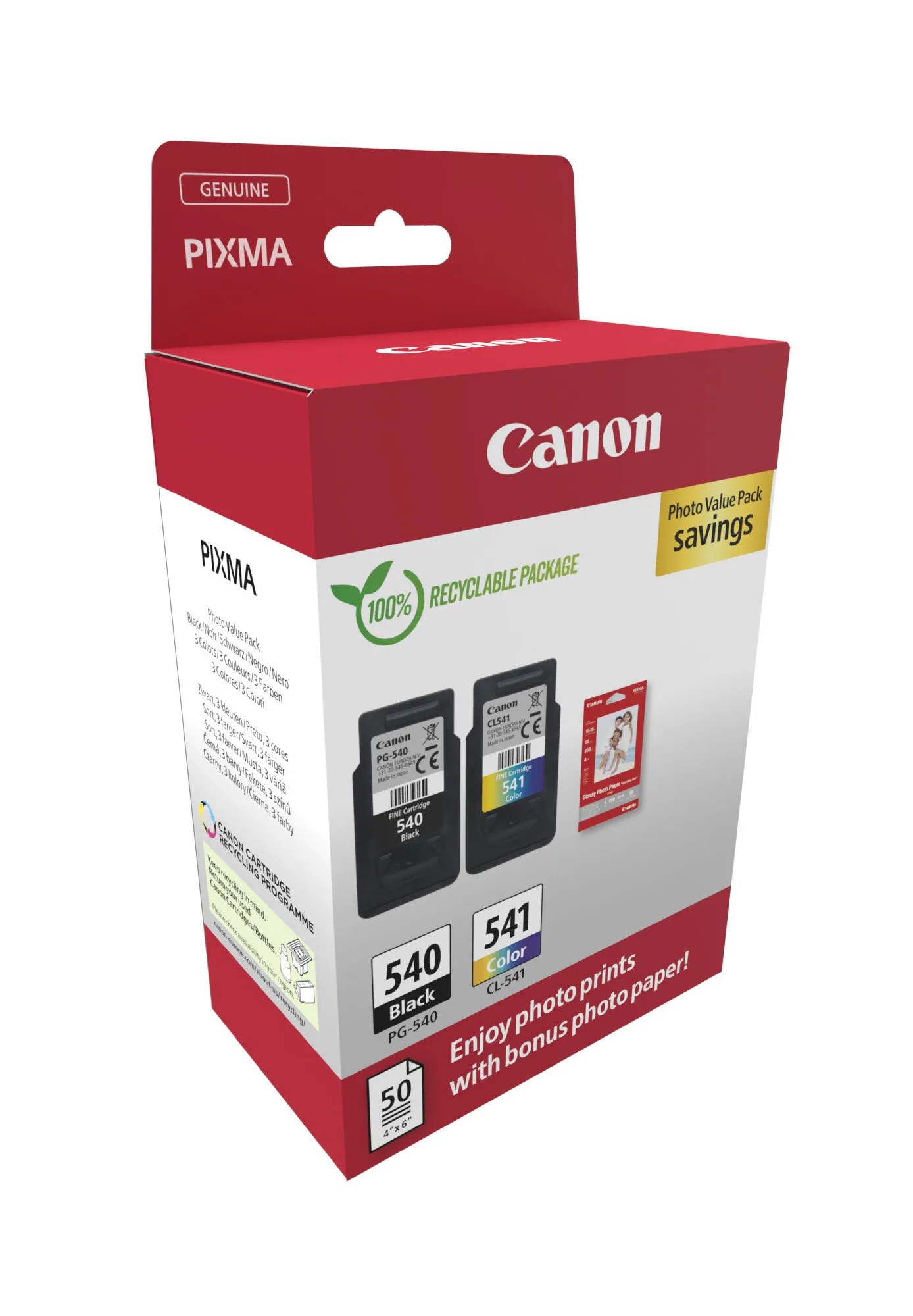 Canon PG-540/CL-541 Photo Value Pack – Bild 2