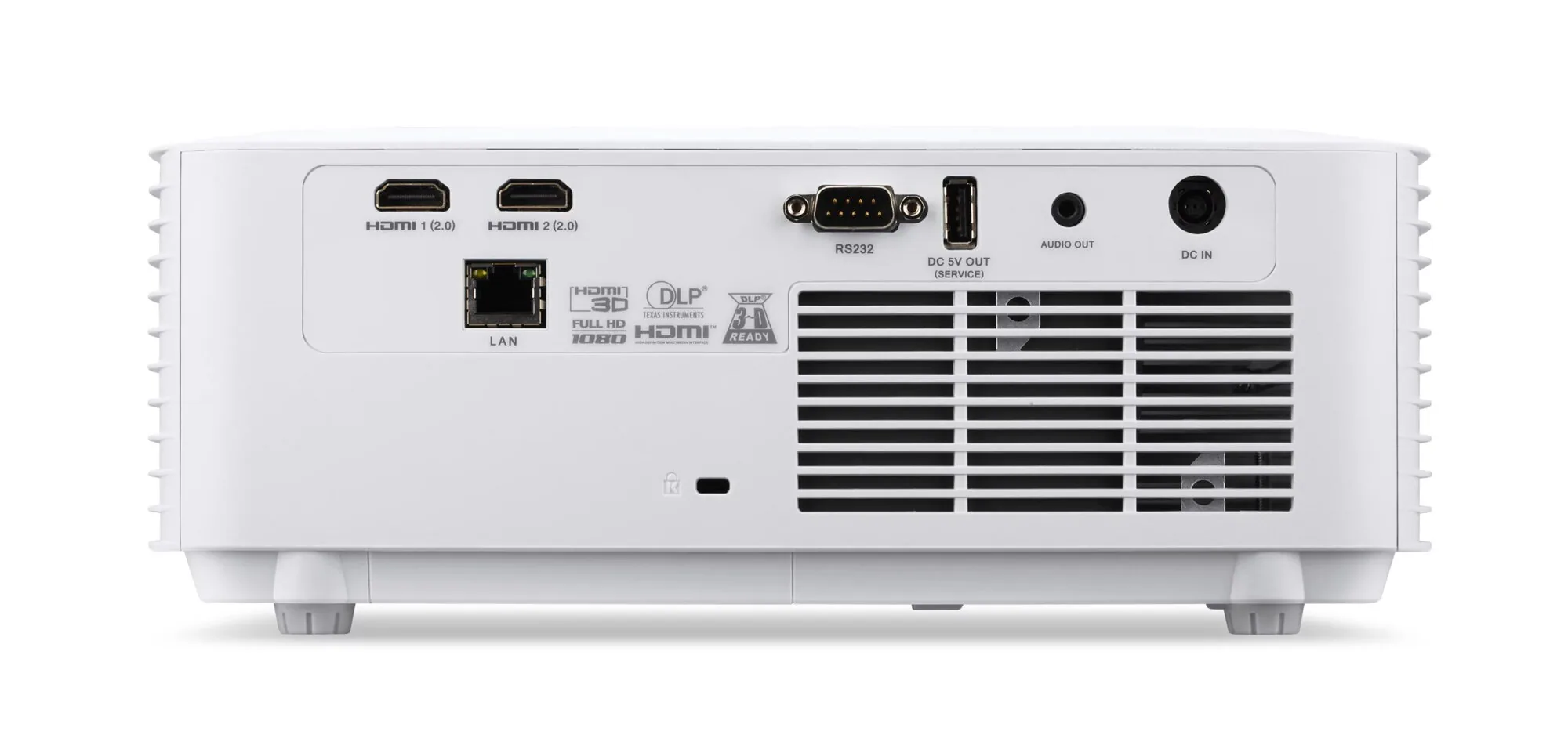Acer Vero SL2520n Short-Throw-Projektor 4000 ANSI Lumen DLP 1080p (1920x1080) 3D Weiß – Bild 6