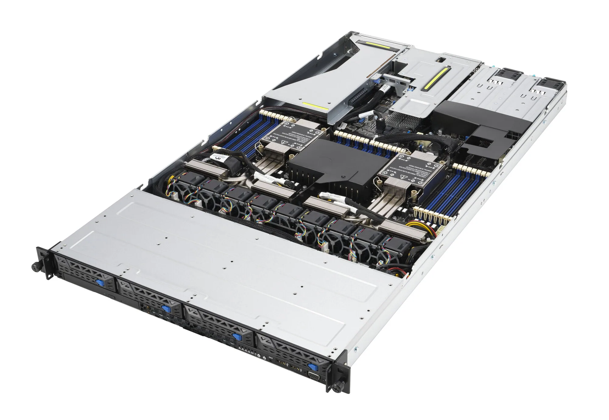 ASUS RS700-E10-RS4U Intel C621A LGA 4189 Rack (1U) Silber – Bild 1