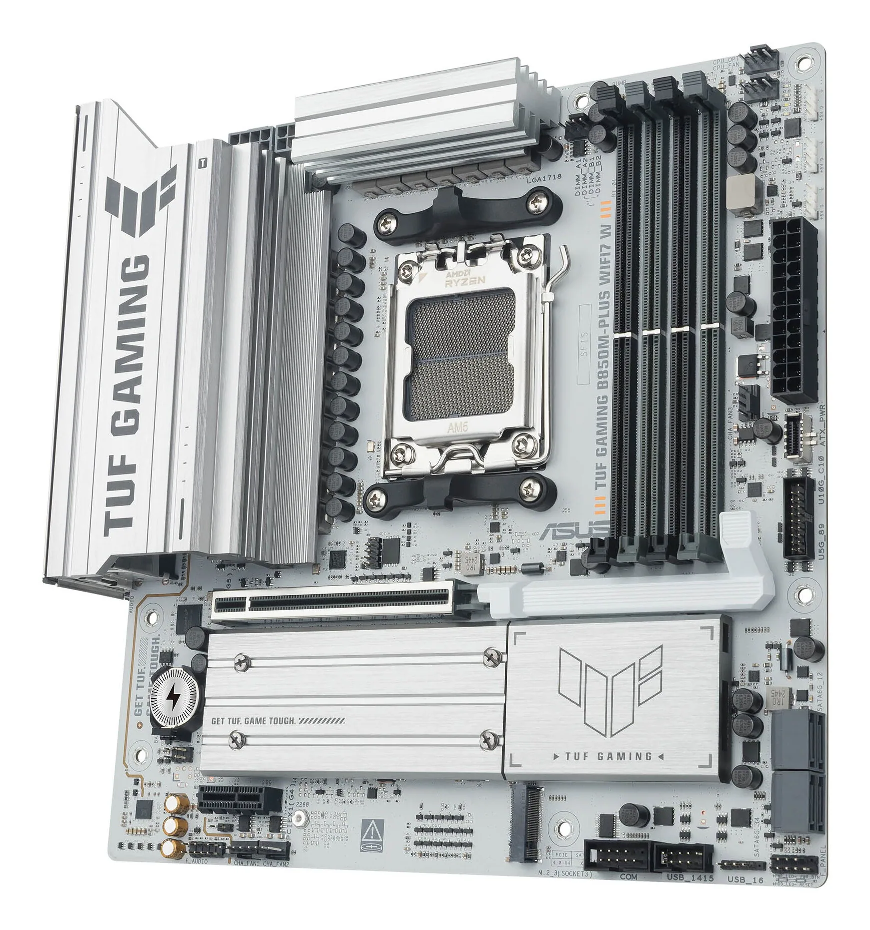 ASUS TUF GAMING B850M-PLUS WIFI7 W AMD B850 Sockel AM5 micro ATX – Bild 4
