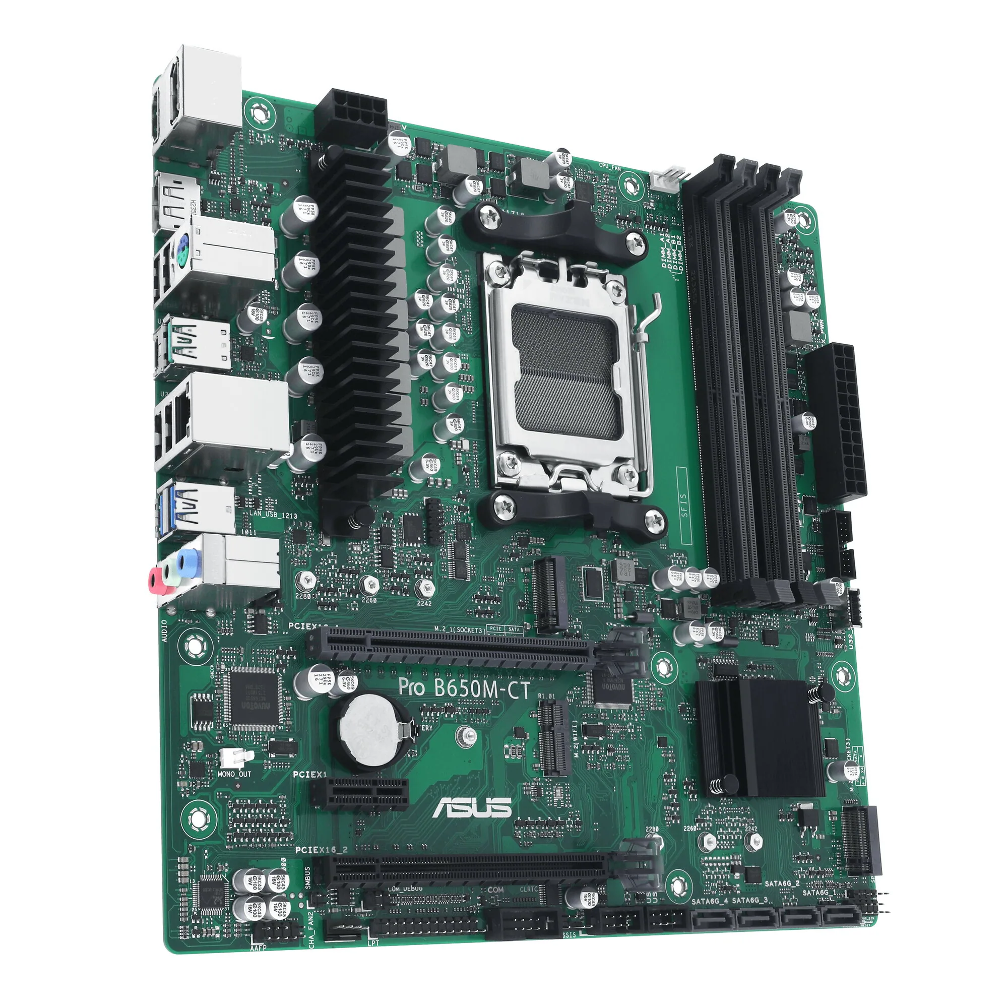 ASUS PRO B650M-CT-CSM AMD B650 Sockel AM5 micro ATX – Bild 3