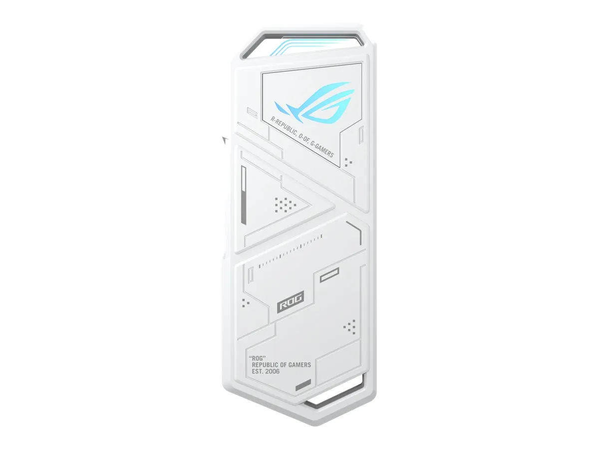 ASUS Geh USB ROG Strix Arion White M2 SSD Gehäuse mit Aura