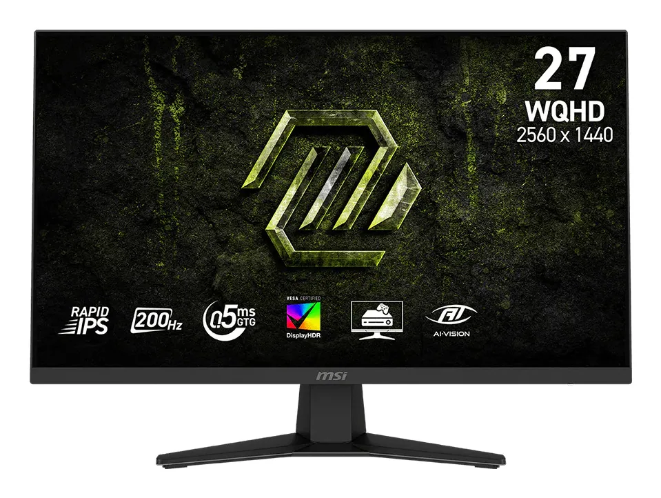 MSI MAG 274QFDE E20 Computerbildschirm 68,6 cm (27") 2560 x 1440 Pixel Wide Quad HD LED Schwarz – Bild 1