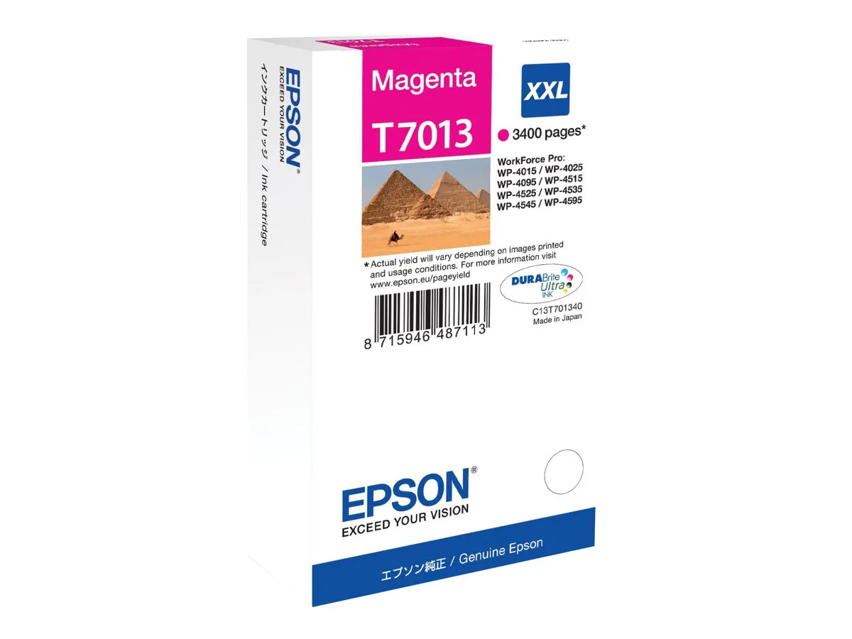 Epson Tintenpatrone XXL Magenta 3.4k