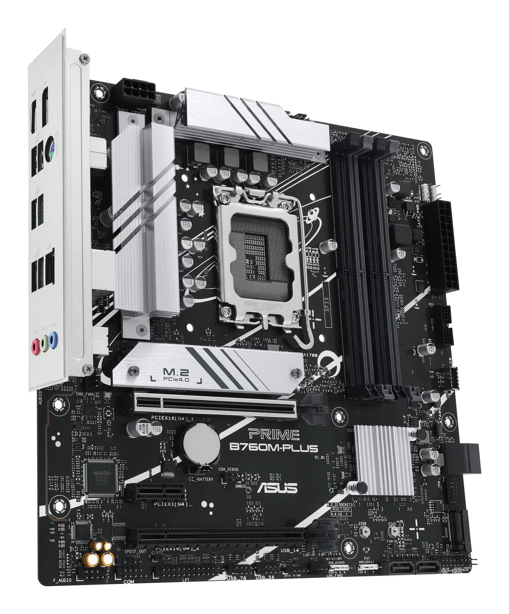 ASUS PRIME B760M-PLUS Intel B760 LGA 1700 micro ATX – Bild 3