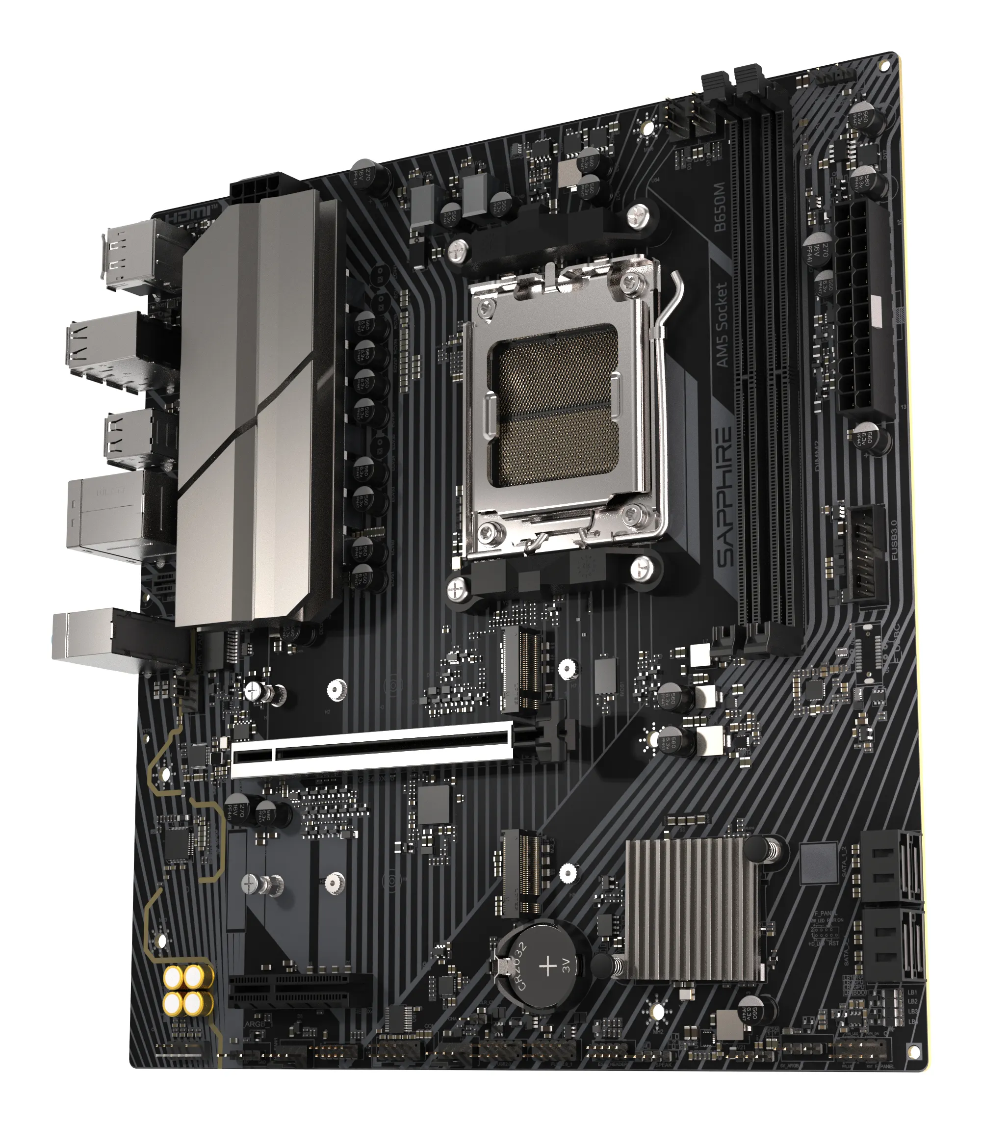 Sapphire MB B650M-E AMD, AM5, DDR5, mATX