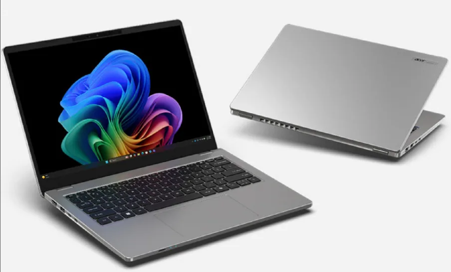 Acer TravelMate TMP214-57-TCO-56PT Intel Core Ultra 5 325 Laptop 35,6 cm (14") WUXGA 16 GB DDR5-SDRAM 512 GB SSD Wi-Fi 7 (802.11be) Windows 11 Pro QWERTZ Deutsch – Bild 1