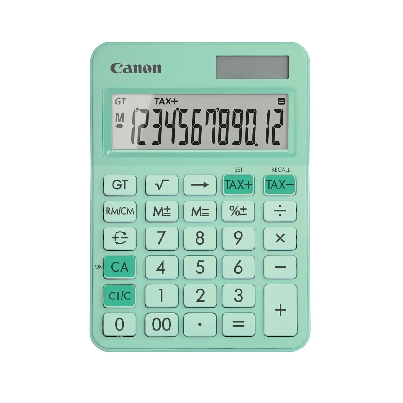 Canon Tischrechner anzeigend LS-125KB GR Solar/ Battery