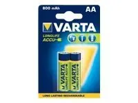 Varta Akku RECHARGE Solar AA HR6 800 mAh 2 Stück