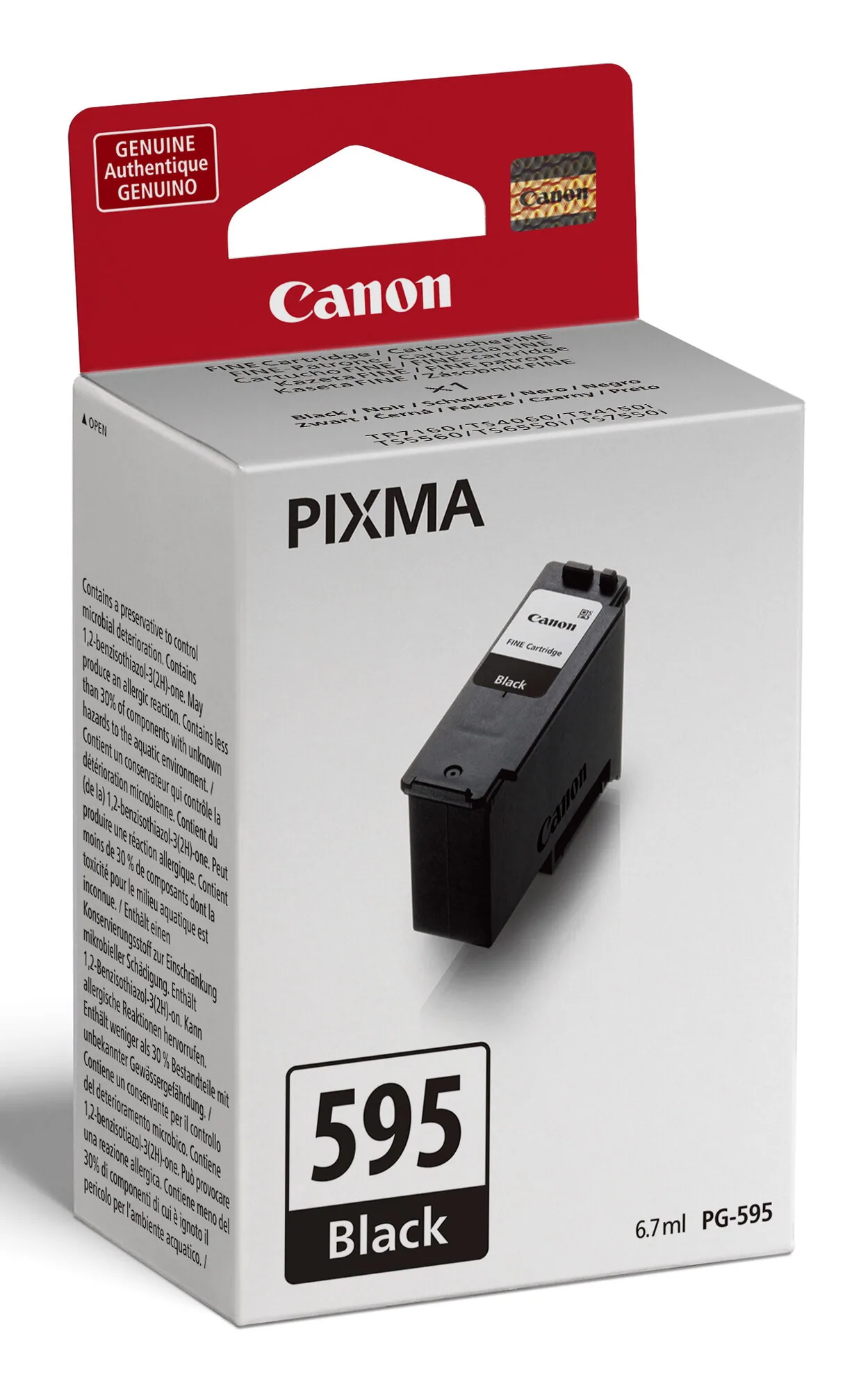 Canon PG-595 Druckerpatrone 1 Stück(e) Original Schwarz – Bild 3