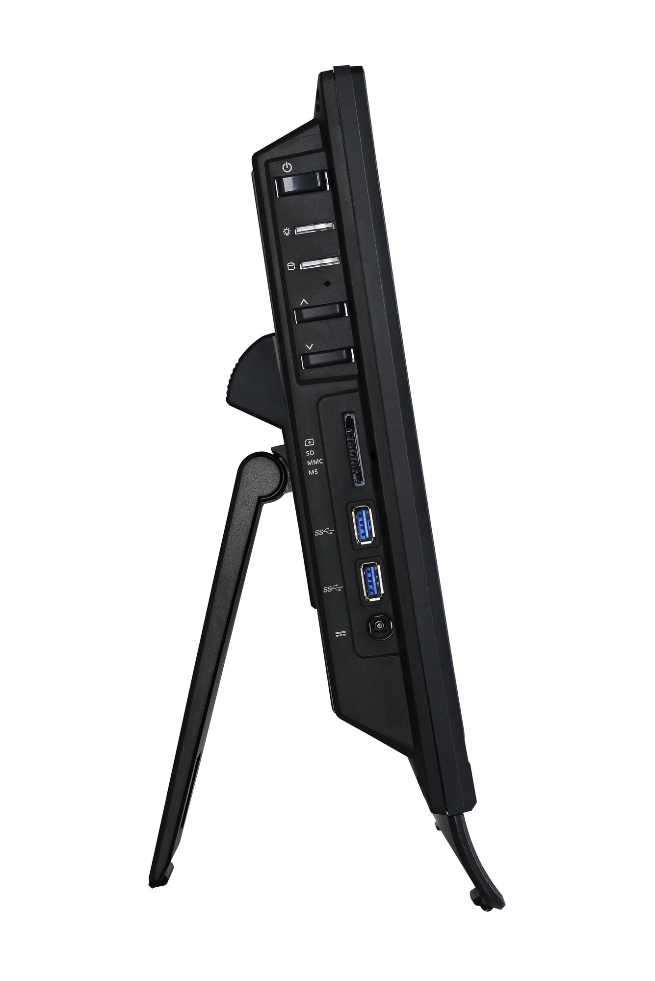 MSI Pro 16T 10M-228XDE Intel® Celeron® 5205U 39,6 cm (15.6") 1366 x 768 Pixel Touchscreen All-in-One-PC 4 GB DDR4-SDRAM 250 GB SSD Wi-Fi 5 (802.11ac) Schwarz – Bild 3
