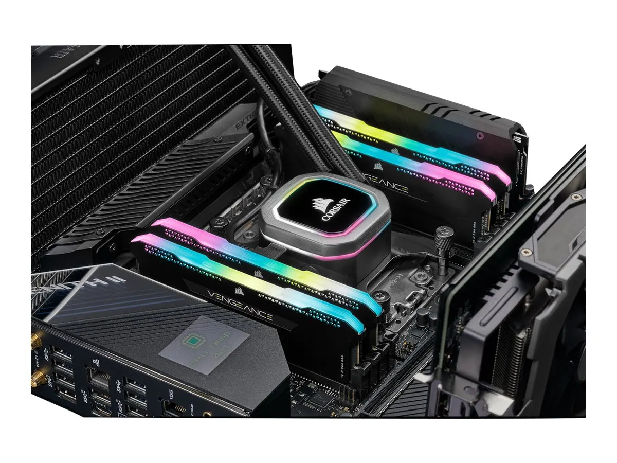 Corsair VENGEANCE RGB DDR4-3200 CL16 32 GB Kit (2x 16 GB) (CMH32GX4M2E3200C16)