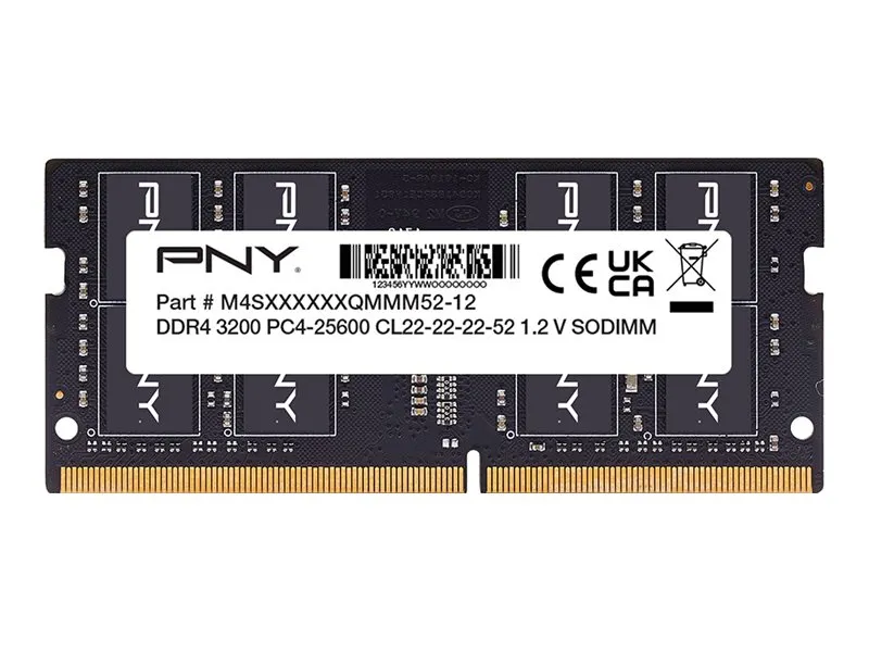PNY SO-DIMM DDR4-3200 CL22 16 GB 1,2V