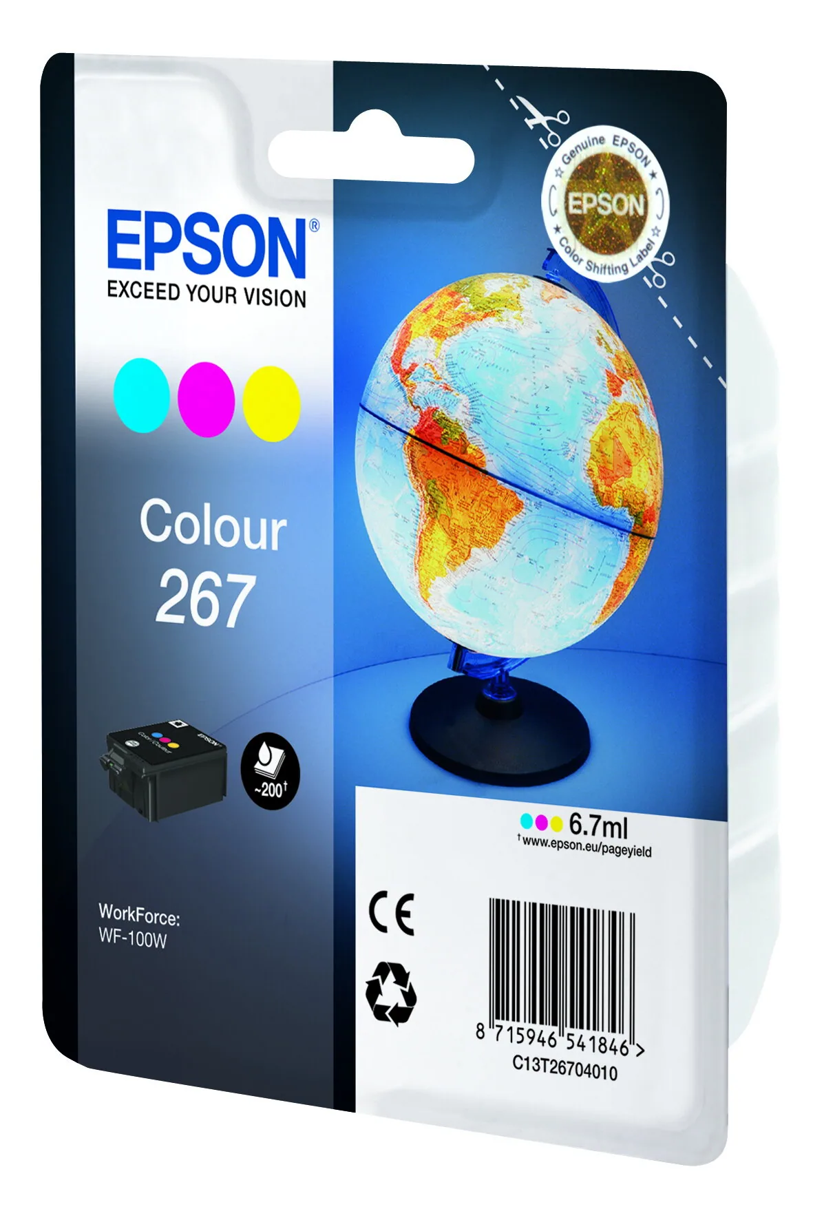 Epson Globe 267 Globus Single Colour Tinte – Bild 2