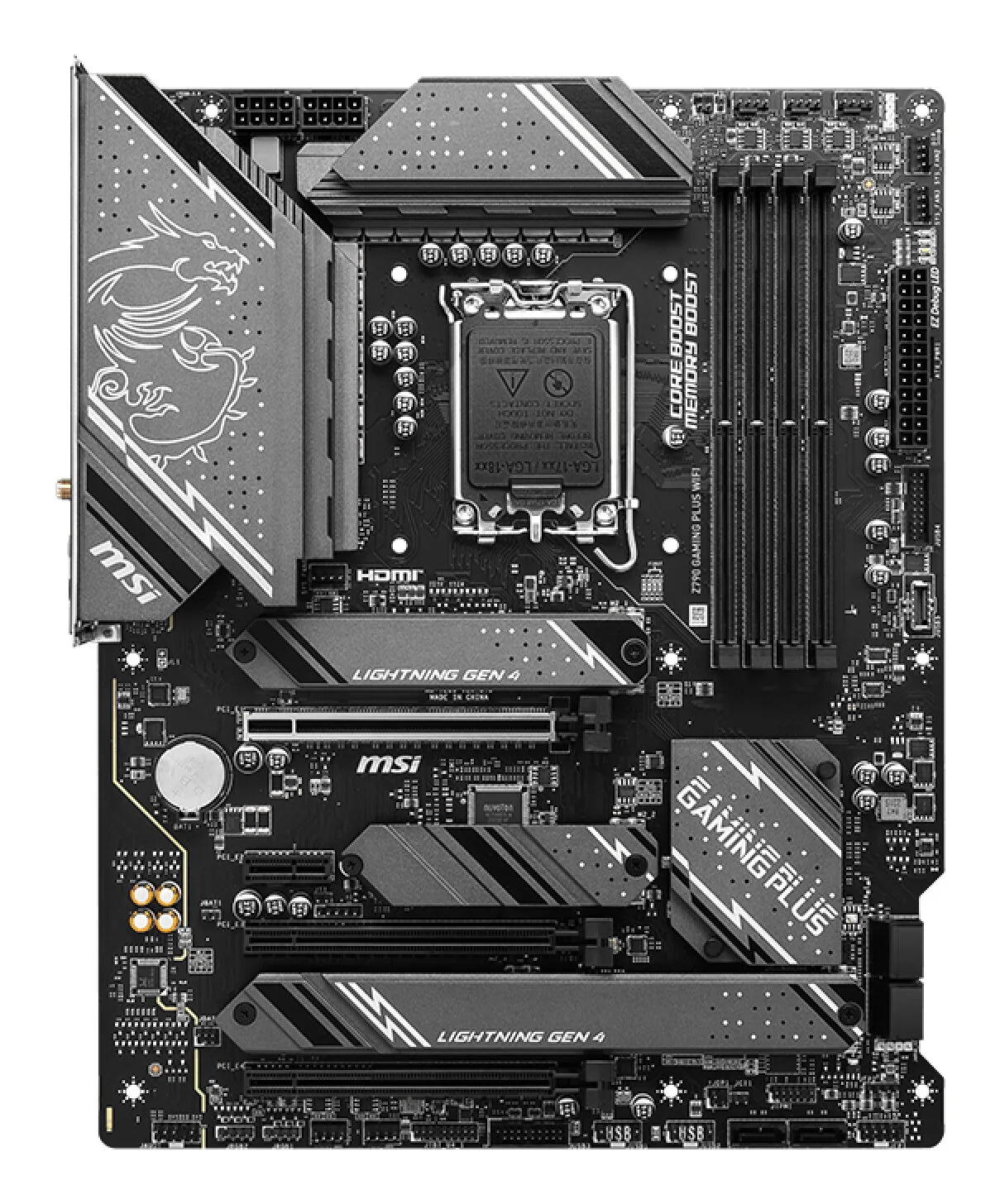 MSI Z790 GAMING PLUS WIFI Motherboard Intel Z790 LGA 1700 ATX – Bild 2