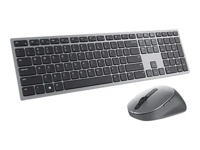Dell Premier Tastatur+Maus Funk 4000dpi/QWERTY Grau