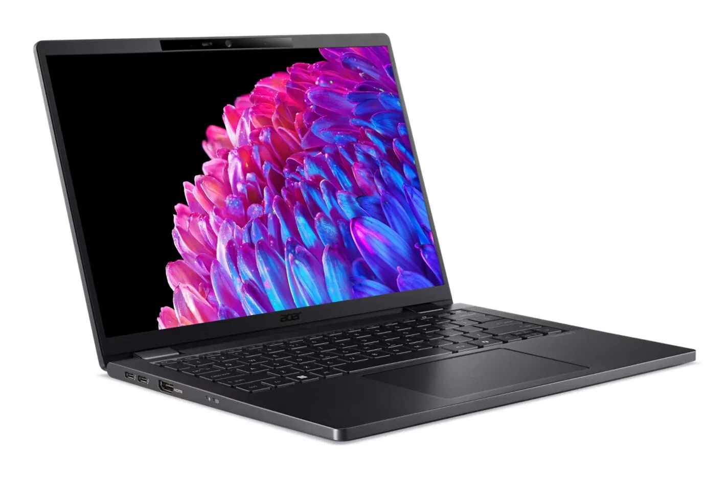 Acer TravelMate P6 TMP614-73-TCO-58UJ Intel Core Ultra 5 125H Laptop 35,6 cm (14") WUXGA 16 GB LPDDR5x-SDRAM 512 GB SSD Wi-Fi 7 (802.11be) Windows 11 Pro Schwarz – Bild 2