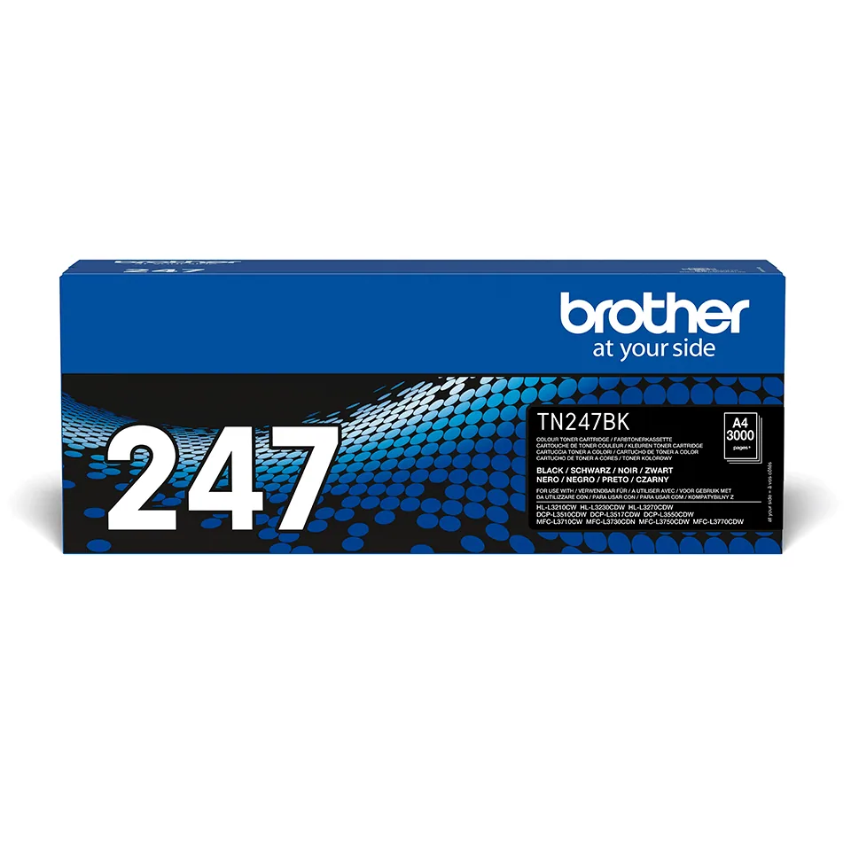 Brother TN-247BK Tonerkartusche 1 Stück(e) Original Schwarz – Bild 1