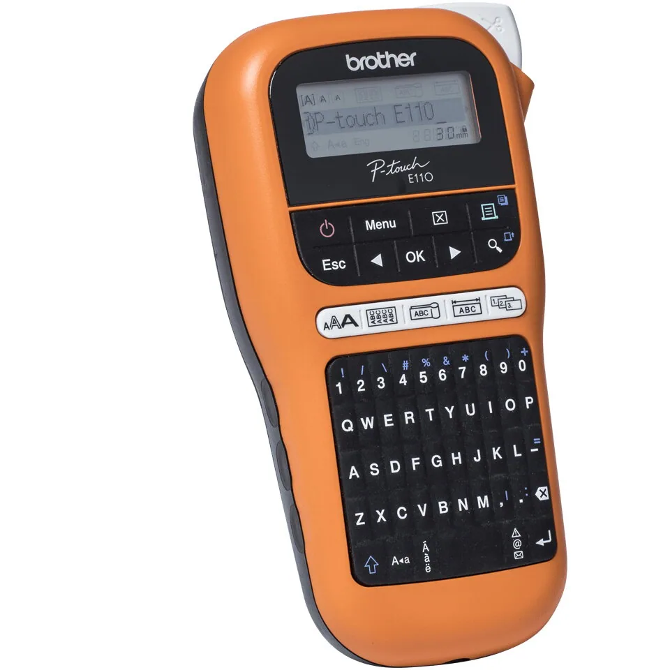 Brother PTE110VPYP1 Etikettendrucker 180 x 180 DPI 20 mm/sek TZe QWERTY – Bild 3
