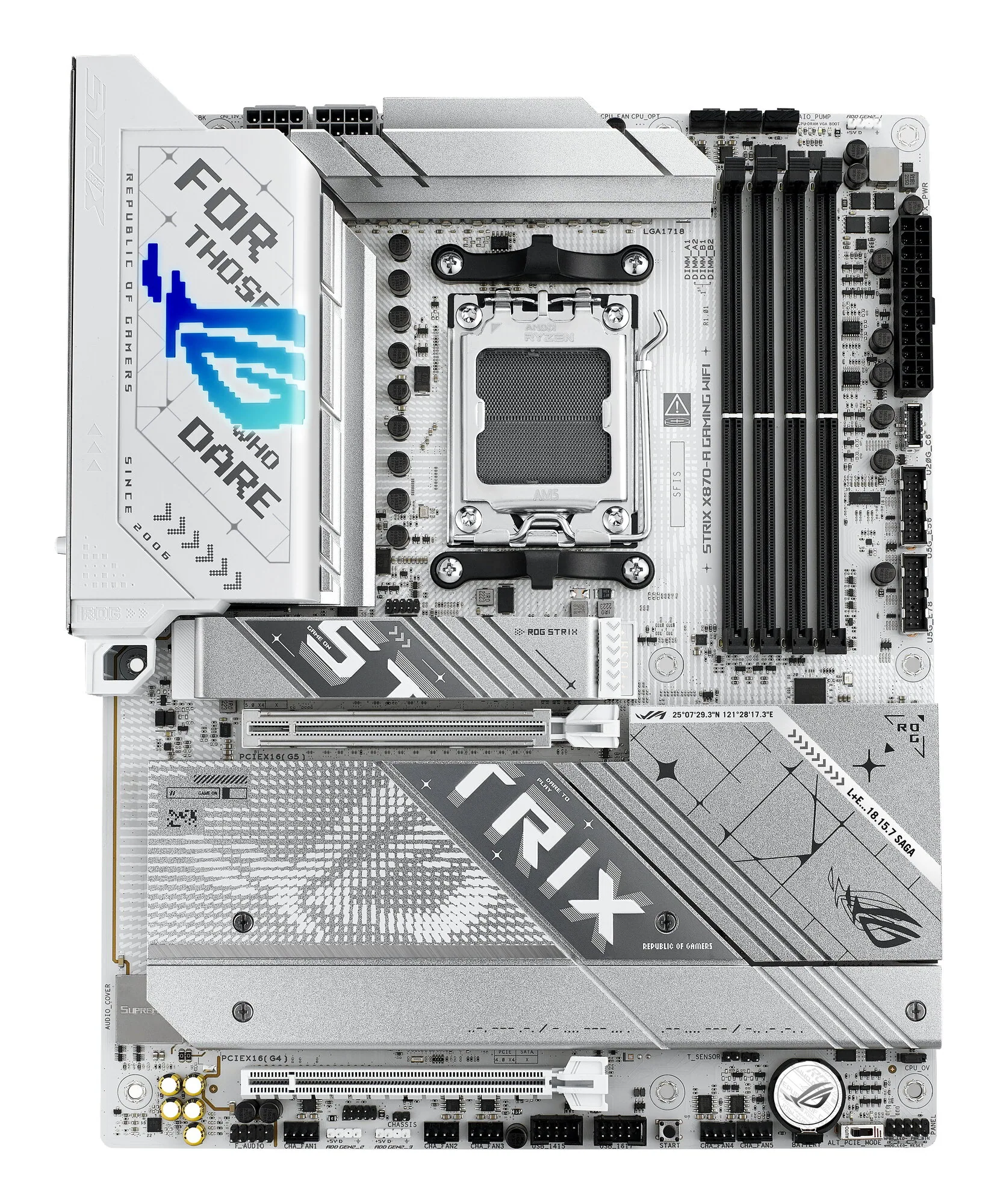 ASUS ROG STRIX X870-A GAMING WIFI AMD X870 Sockel AM5 ATX – Bild 2