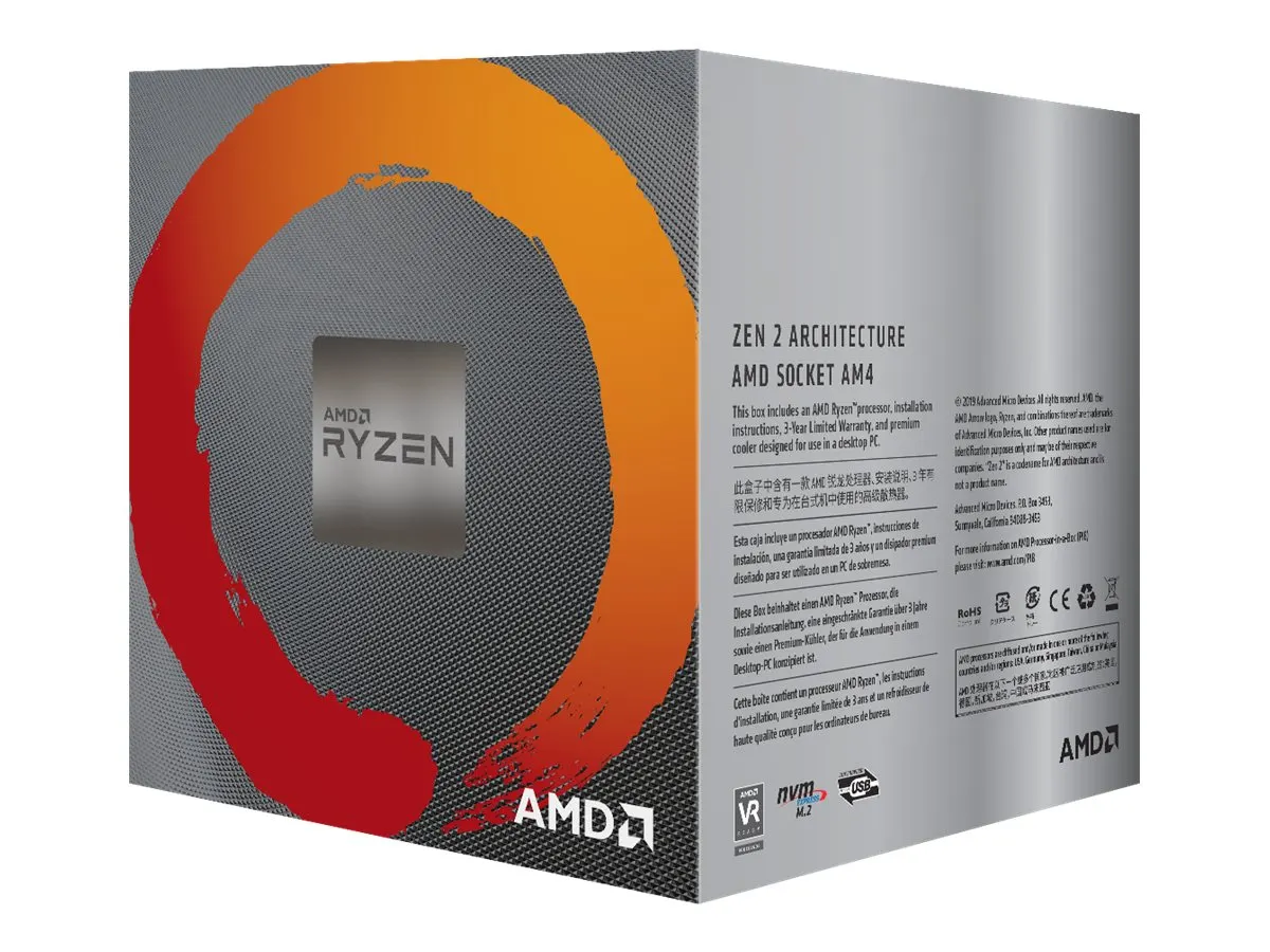 AMD   Ryzen 5  3400G   4,2GHz AM4  6MB Cache