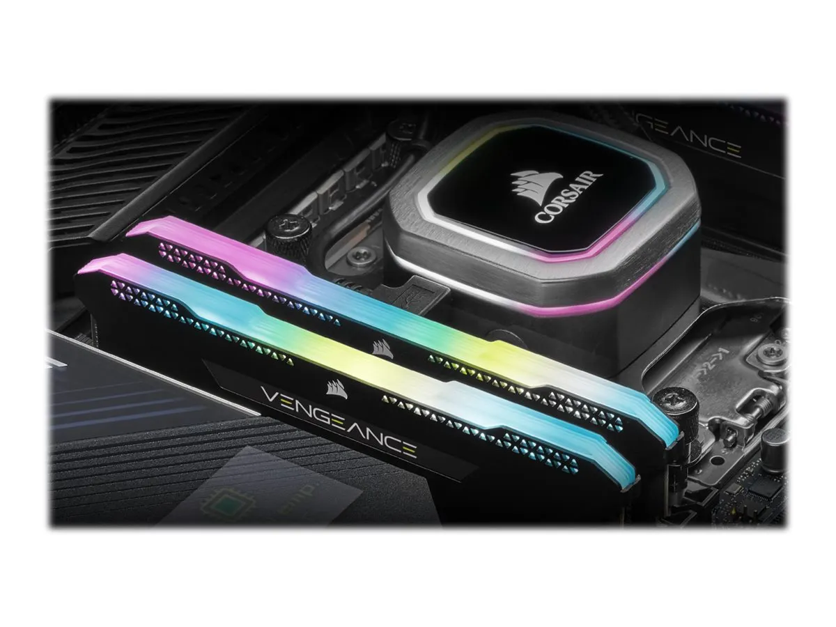 Corsair VENGEANCE RGB DDR4-3200 CL16 32 GB Kit (2x 16 GB) (CMH32GX4M2E3200C16)