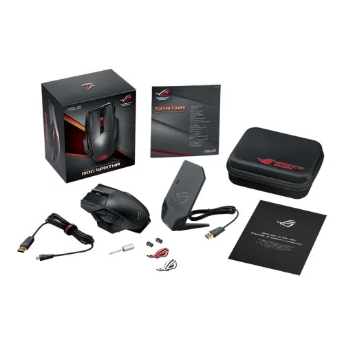 ASUS 90MP00A1-B0UA00 Maus Gaming Rechts RF Wireless Laser 8200 DPI – Bild 8