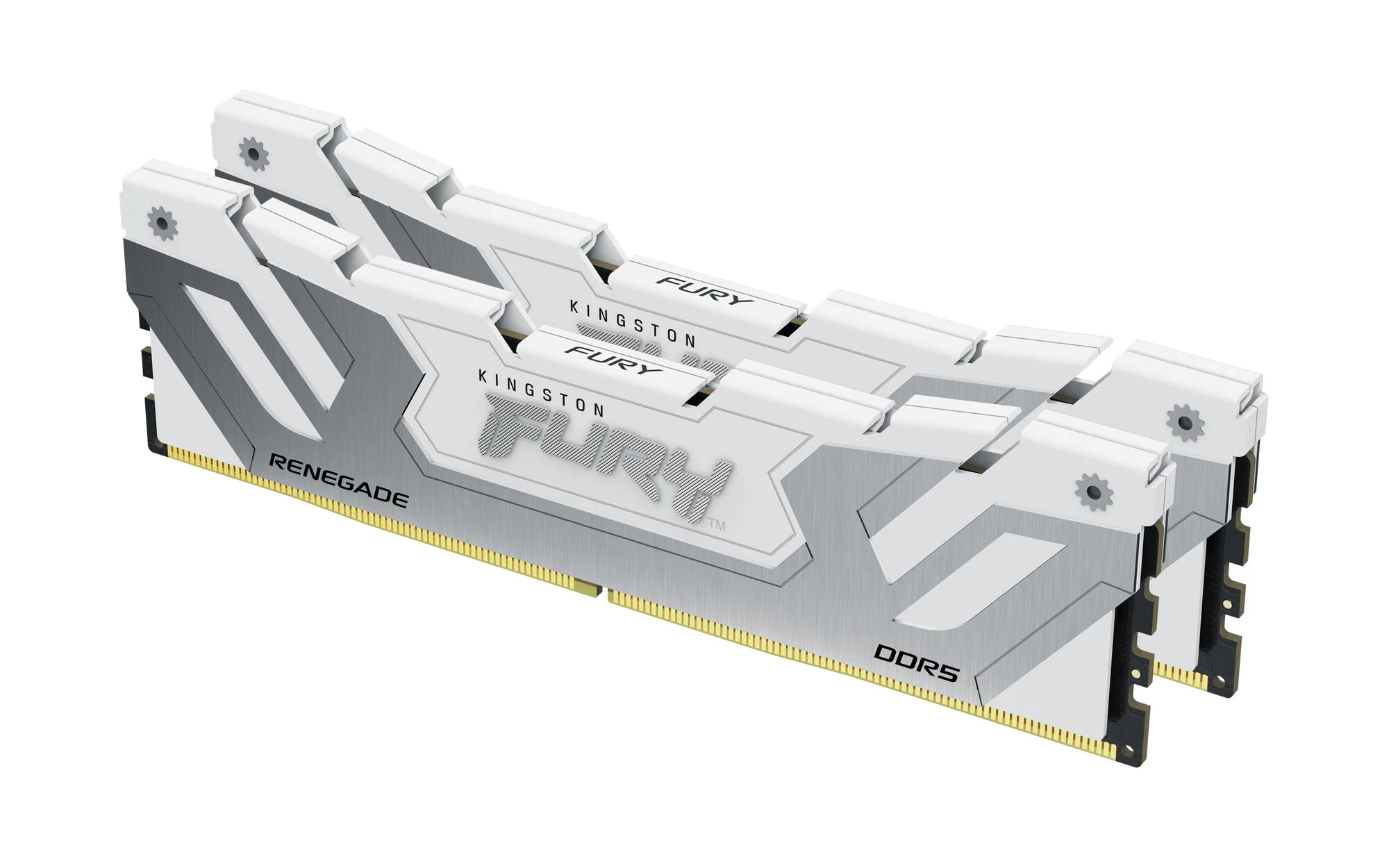 Kingston Technology FURY 48GB 8800MT/s DDR5 CL42 CUDIMM (2er-Kit) Renegade White – Bild 2