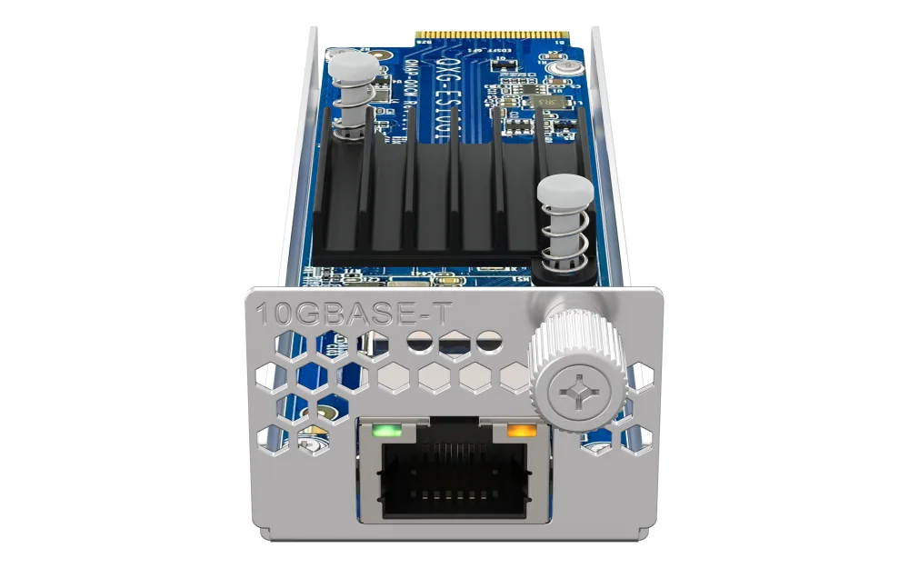 QNAP QXG-ES10G1T E1.S LAN Module Netzwerk-Transceiver-Modul 10000 Mbit/s RJ-45 – Bild 4