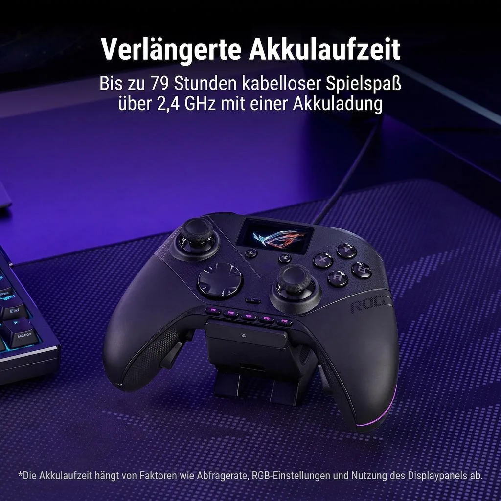 ASUS ROG Raikiri II Pro PC Controller Schwarz Bluetooth/RF/USB Gamepad Analog / Digital – Bild 8