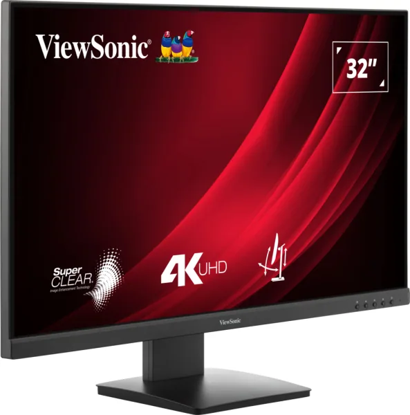 Viewsonic VG3208-4K Computerbildschirm 81,3 cm (32") 3840 x 2160 Pixel 4K Ultra HD LED Schwarz – Bild 2