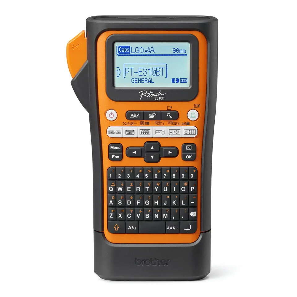 Brother PT-E310BTVP Etikettendrucker Wärmeübertragung 180 x 180 DPI 20 mm/sek Verkabelt & Kabellos HSE/TZe Bluetooth QWERTY – Bild 1