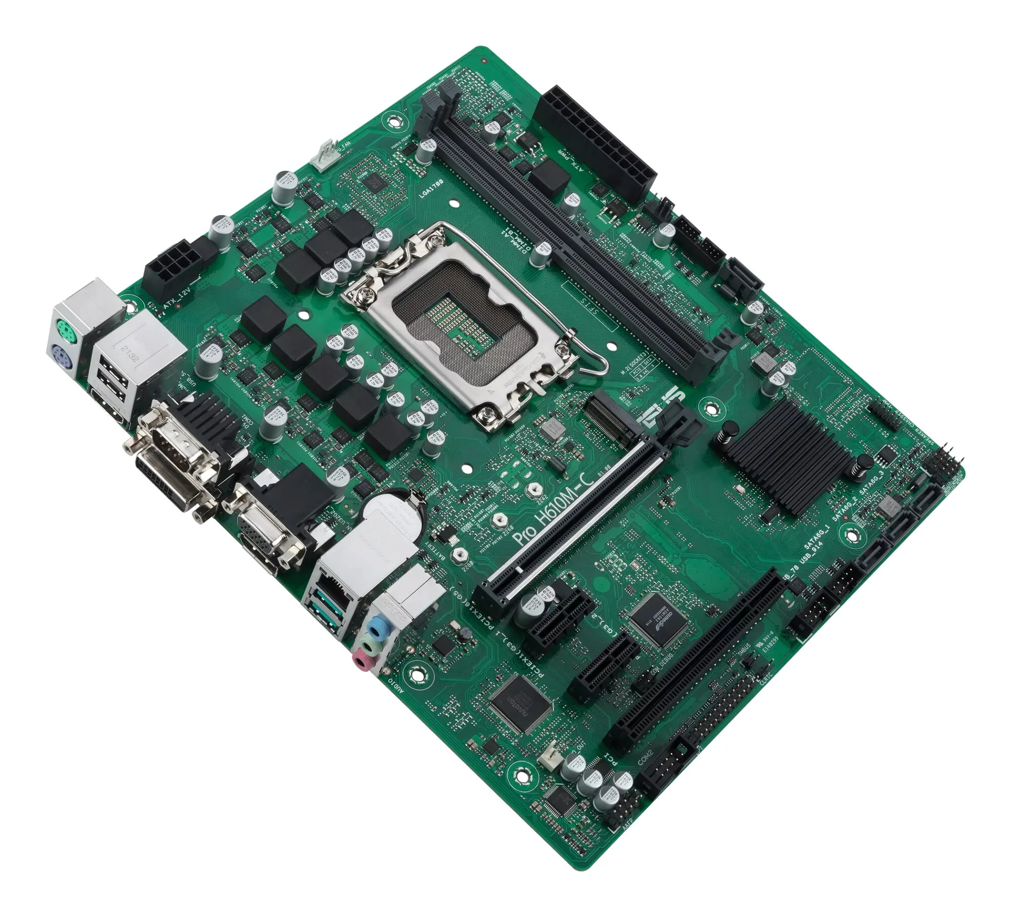 ASUS Pro H610M-C-CSM Intel H610 LGA 1700 micro ATX – Bild 4
