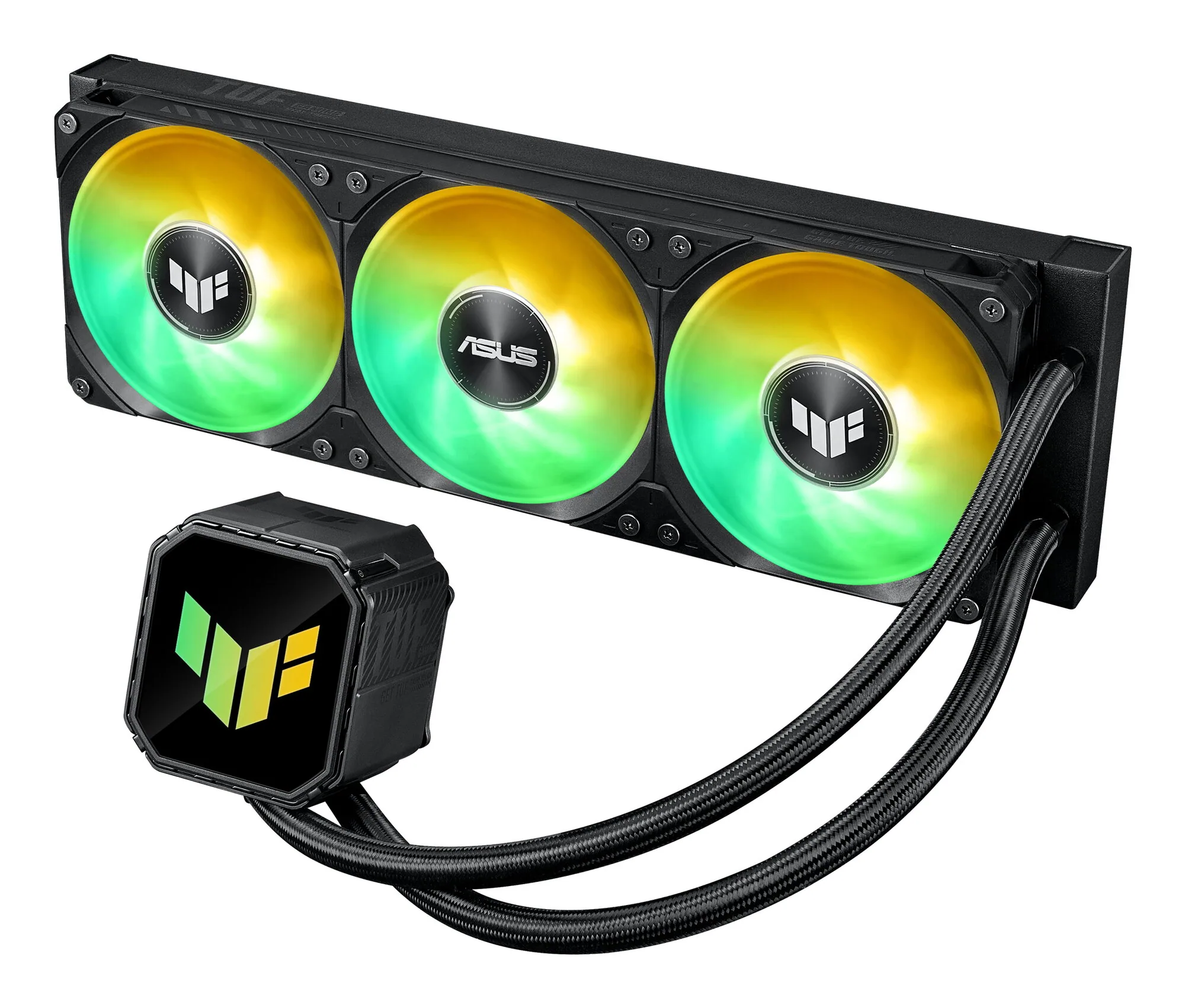 ASUS TUF GAMING LC III 360 ARGB Prozessor All-in-One-Flüssigkeitskühler 12 cm Schwarz – Bild 4