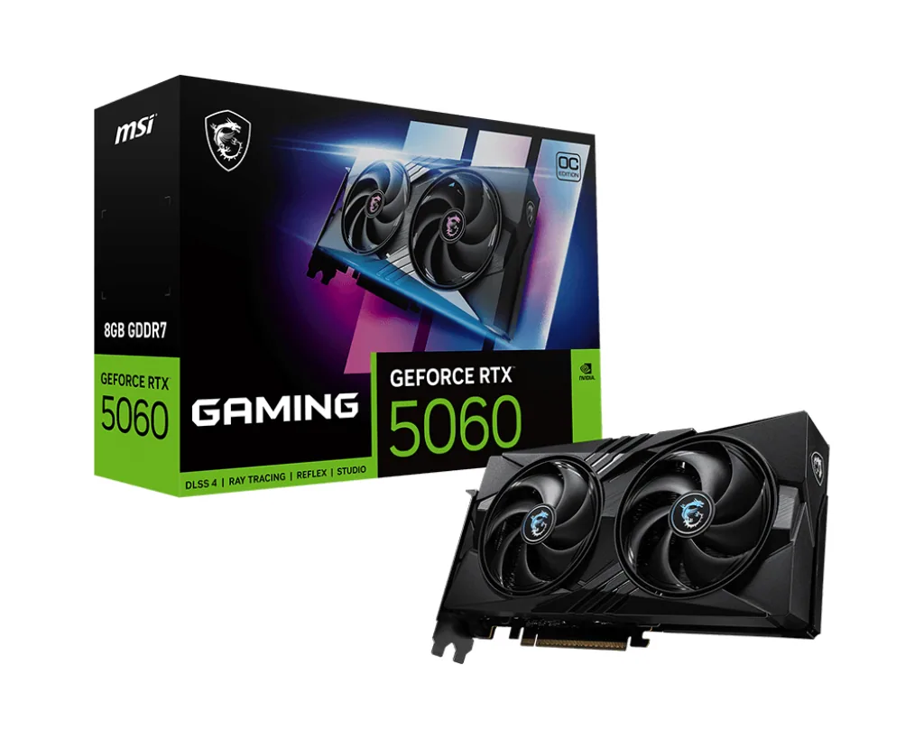 MSI GeForce RTX 5060 8G GAMING OC NVIDIA 8 GB GDDR7 – Bild 1