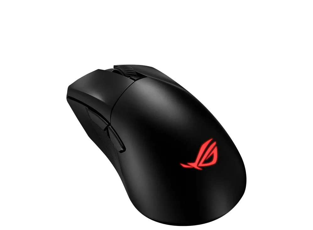 ASUS ROG Gladius III Wireless AimPoint Maus Gaming Rechts RF Wireless + Bluetooth + USB Type-A Optisch 36000 DPI – Bild 2