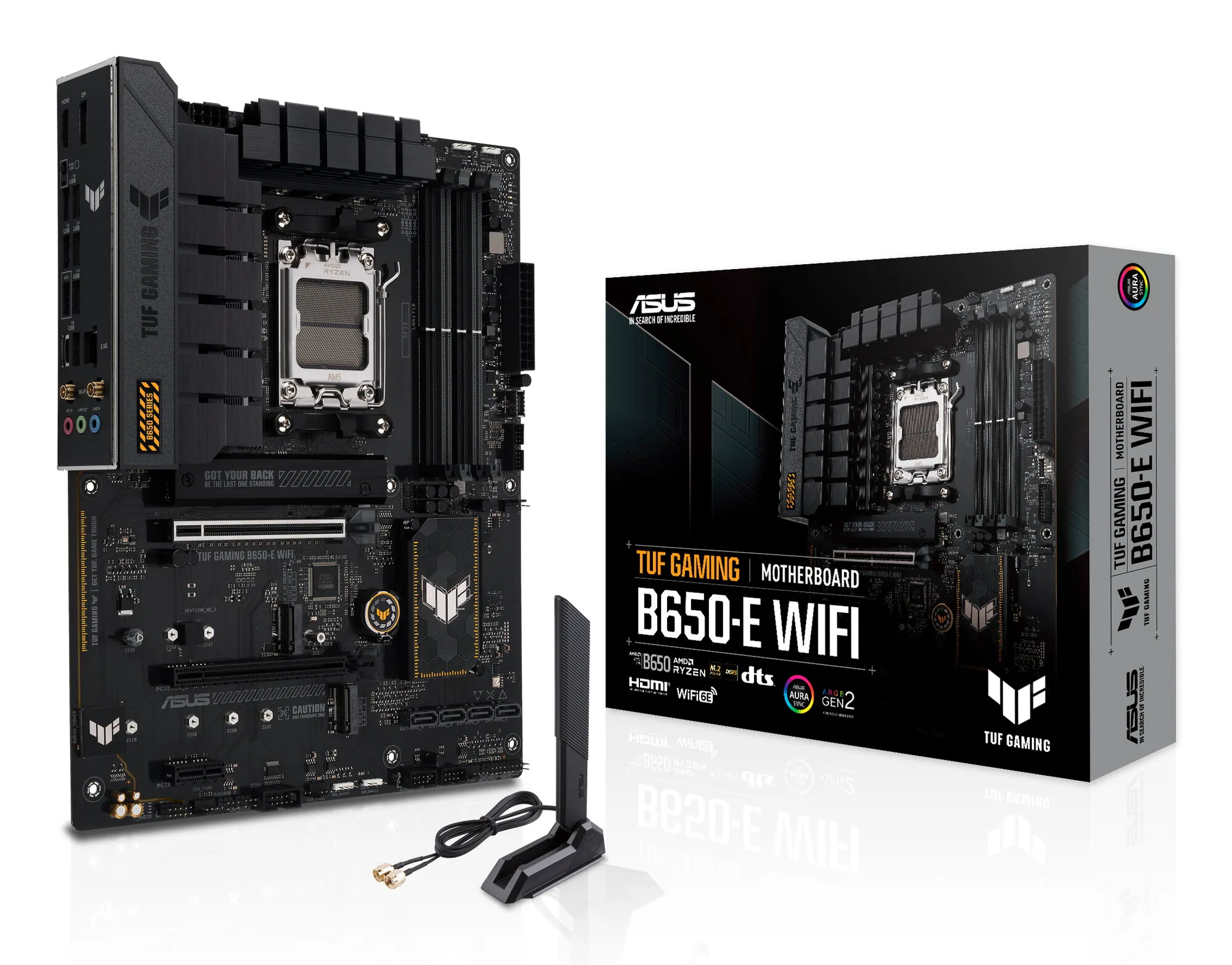 ASUS TUF GAMING B650-E WIFI AMD B650 Sockel AM5 ATX – Bild 1