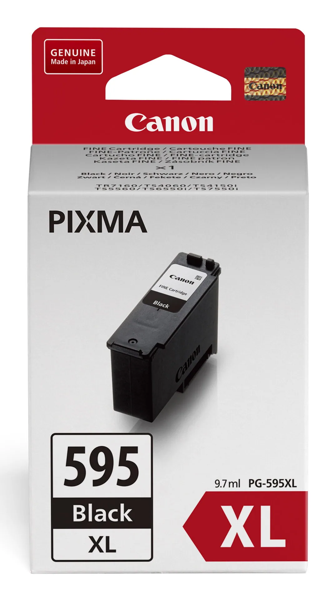 Canon PG-595XL Druckerpatrone 1 Stück(e) Original Hohe (XL-) Ausbeute Schwarz – Bild 2