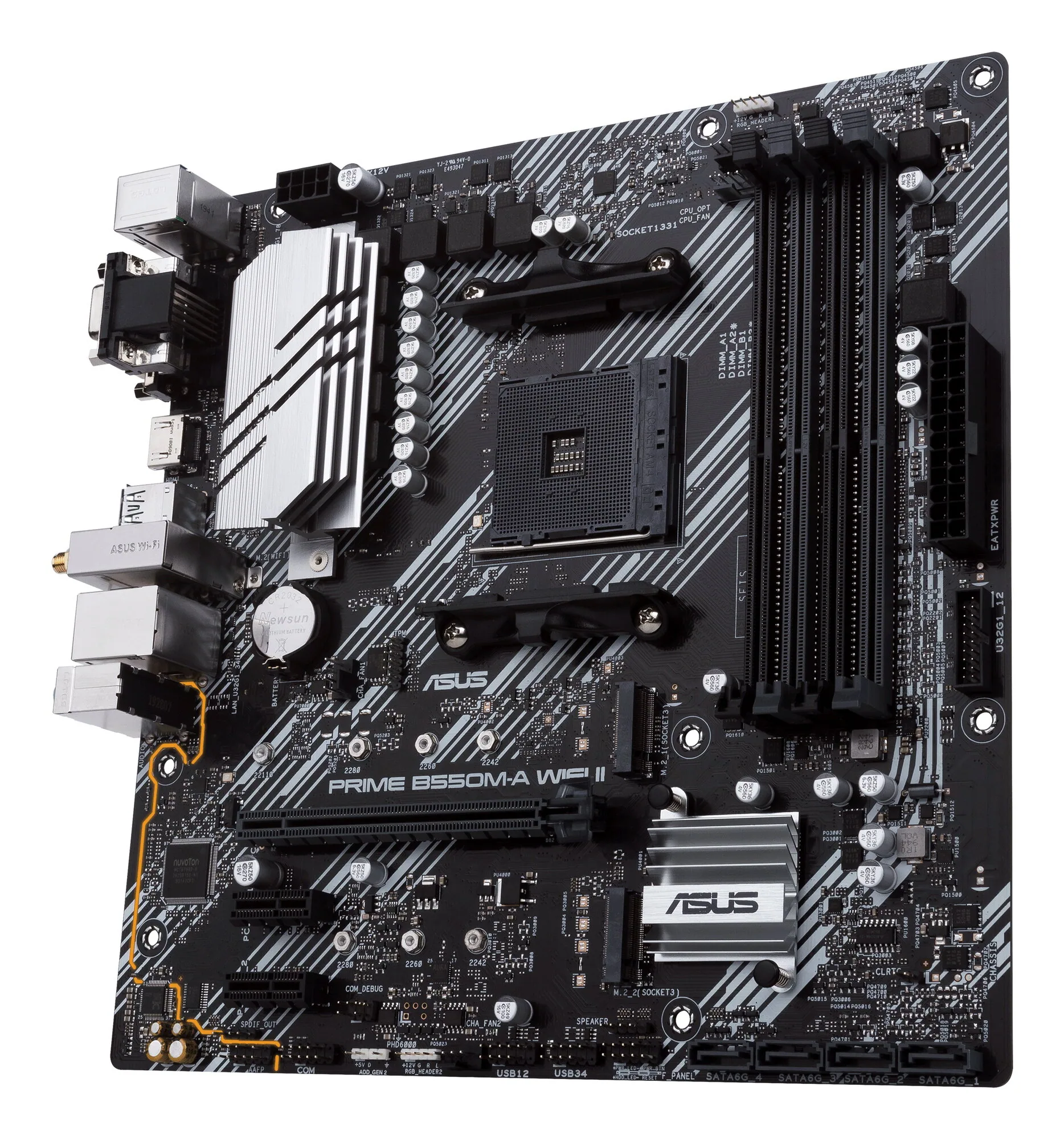 ASUS PRIME B550M-A WIFI II AMD B550 Sockel AM4 micro ATX – Bild 5