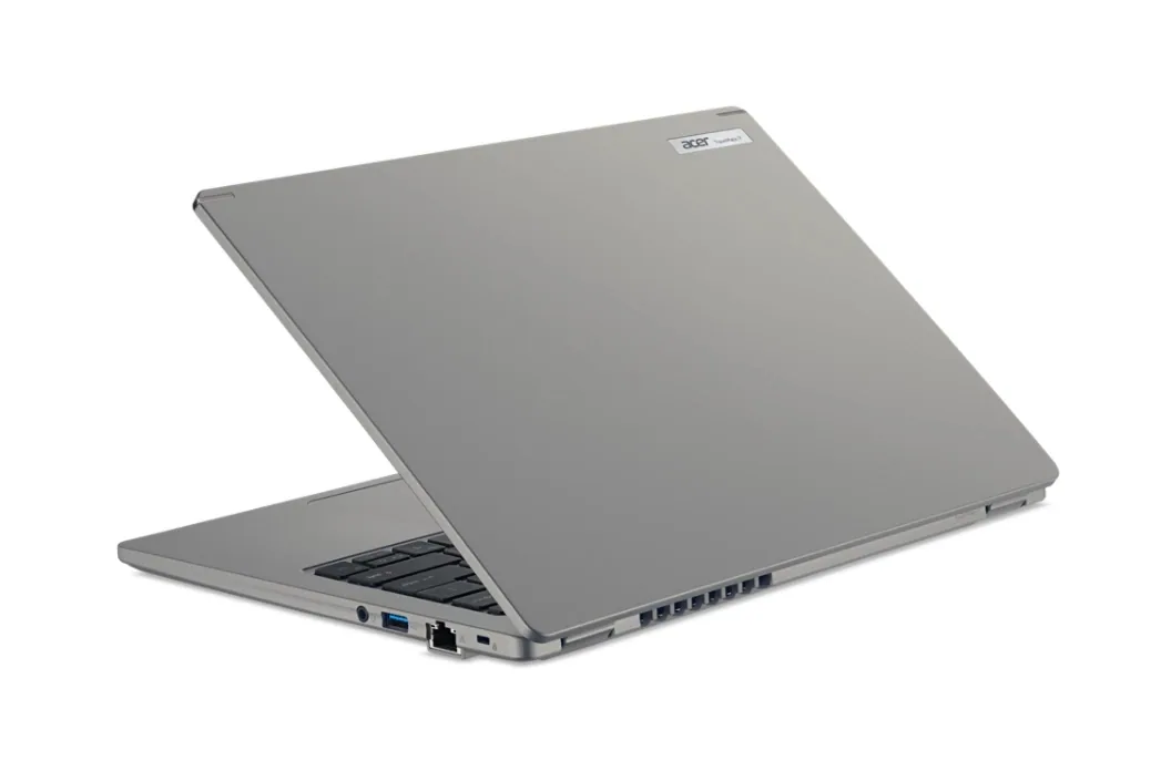 Acer TravelMate P4 TMP414-56-TCO-54F1 Copilot+ PC Intel Core Ultra 5 325 Laptop 35,6 cm (14") WUXGA 16 GB DDR5-SDRAM 512 GB SSD Wi-Fi 7 (802.11be) Windows 11 Pro Grau – Bild 5