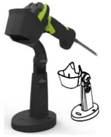 Zebra STND-AS0036-07 Halterung Passive Halterung Barcodescanner Schwarz