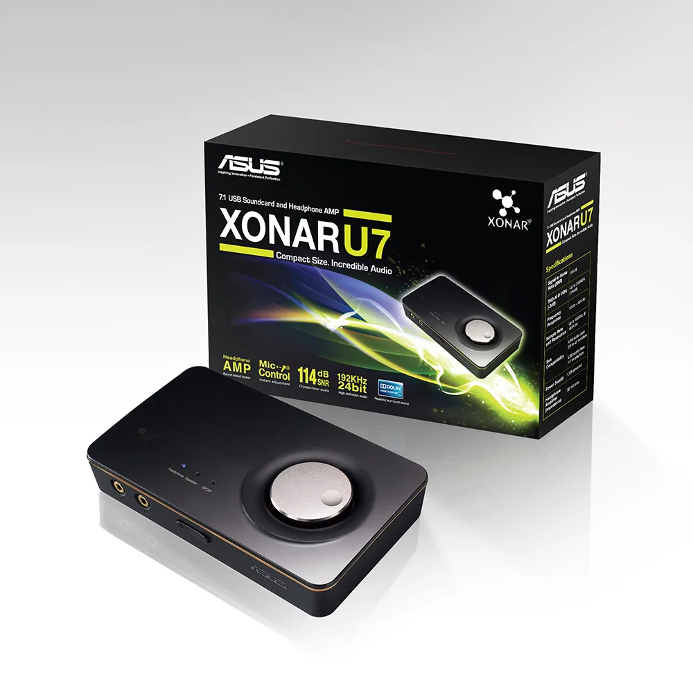 ASUS Xonar U7 7.1 Kanäle USB – Bild 2