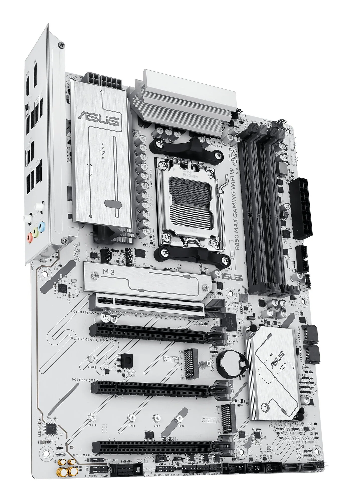 ASUS B850 MAX GAMING WIFI W AMD B850 Sockel AM5 ATX – Bild 3