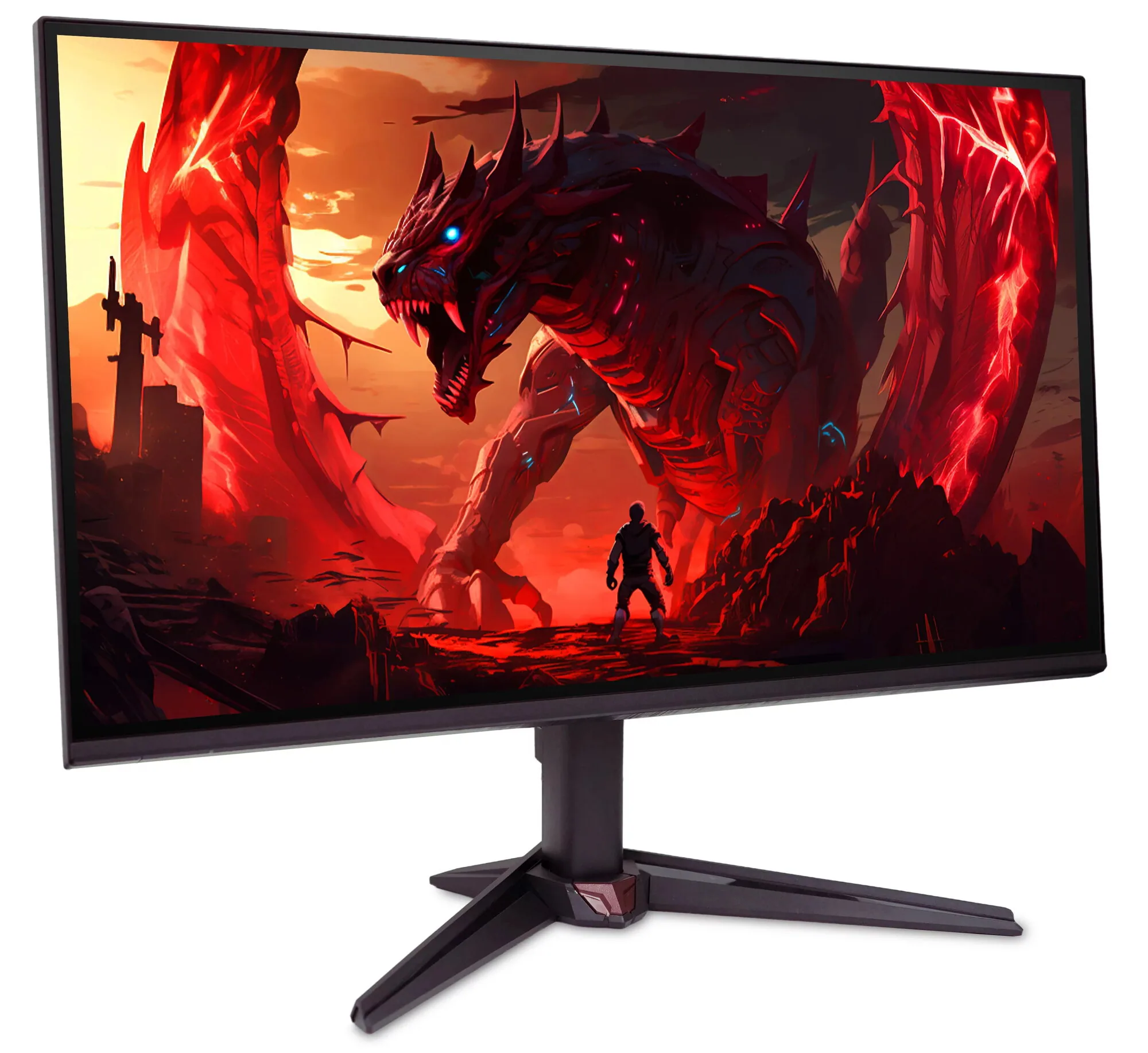 Acer NITRO VG0 VG240Y P6bmipx Computerbildschirm 60,5 cm (23.8") 1920 x 1080 Pixel Full HD LCD Schwarz, Rot – Bild 2