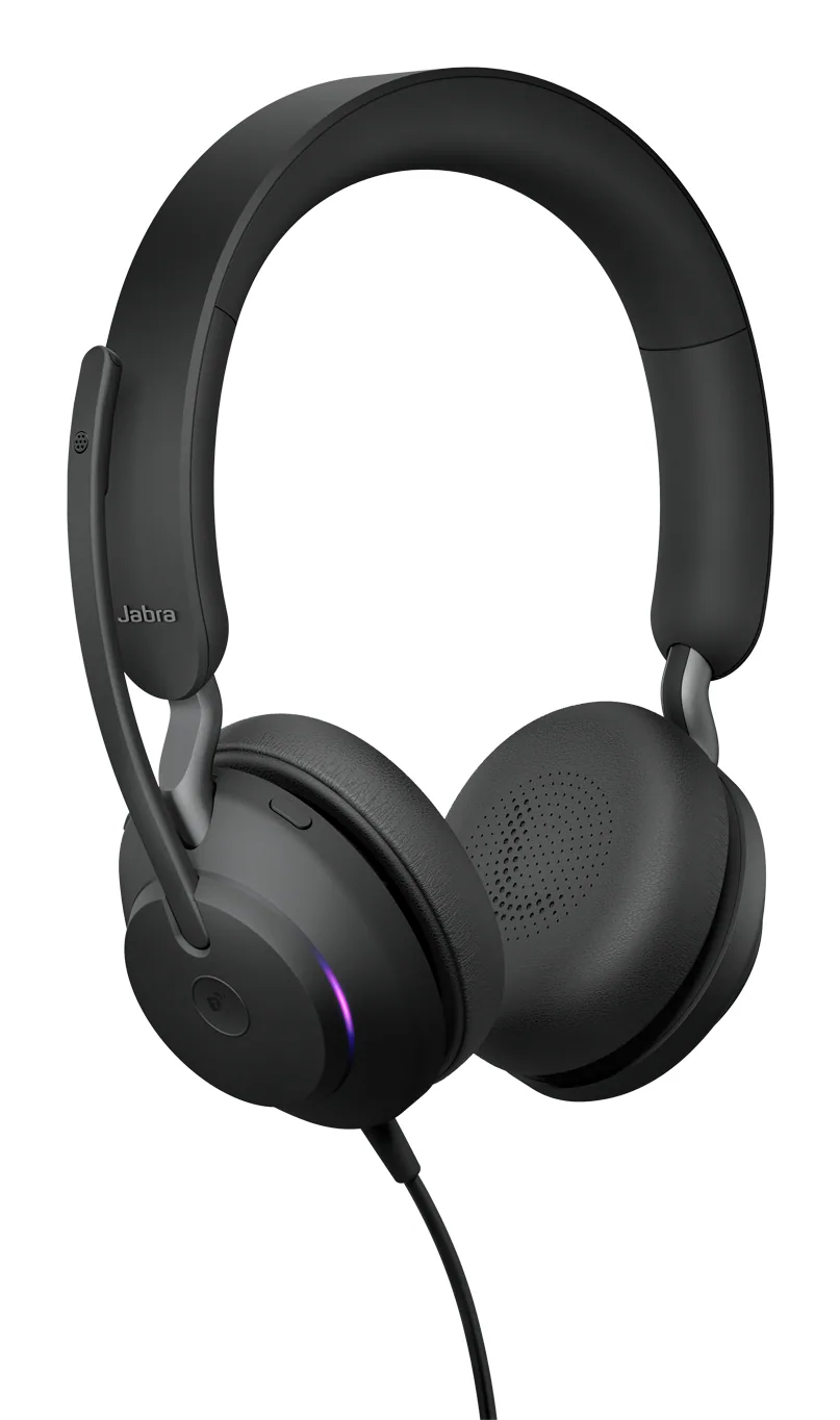 Jabra Evolve2 40 SE Kopfhörer Kabelgebunden Kopfband Büro/Callcenter USB Type-C / USB Type-A Schwarz – Bild 2