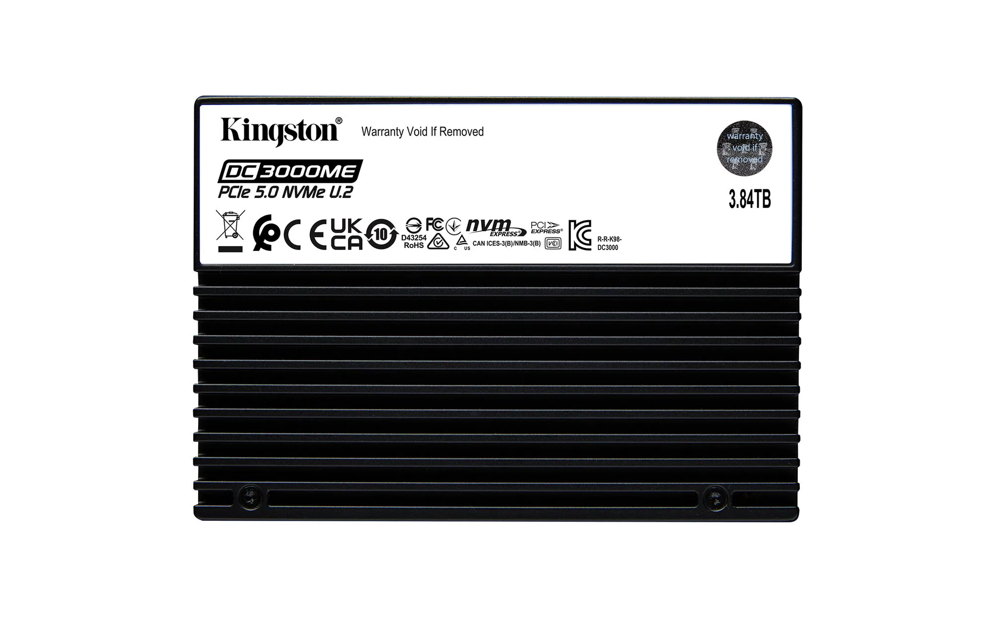 Kingston Technology 3,84TB DC3000ME U.2 PCIe 5.0 NVMe TCG Opal Enterprise SSD – Bild 1