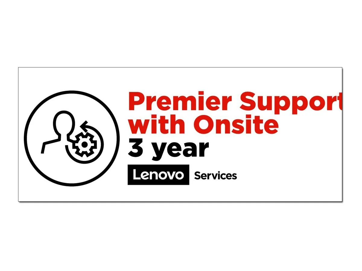 Lenovo 3 Jahr Premier Support mit Vor-Ort-Service (5WS0T36120)