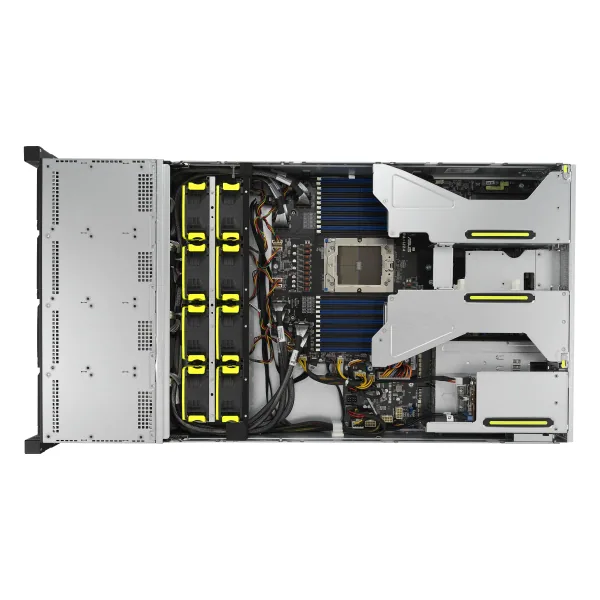 ASUS RS520A-E12-RS12U Socket SP5 Rack (2U) Schwarz, Stahl – Bild 5